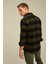 Erkek Slim Fit Uzun Kollu Çift Cepli Ekoseli Oduncu Gömlek 5