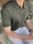 Erkek Fitilli Polo Yaka Triko T-Shirt 3