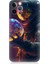 Apple iPhone 12 Pro Uyumlu Astranot ve Gezegen Desenli Silikon Kılıf 1