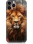 Apple iPhone 13 Pro Max Uyumlu Yorgun Savaşçı Aslan Desenli Silikon Kılıf 1