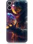 Apple iPhone 12 Mini Uyumlu Astranot ve Gezegen Desenli Silikon Kılıf 1