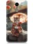 Lg K8 2017 Uyumlu Geyşa Kıyafetli Kedi Desenli Silikon Kılıf 1