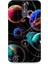 Lg Stylus 3 Uyumlu Sci Fi Gezegenler ve Vektörler Desenli Silikon Kılıf 1