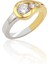 Kristal Kesim Gold Kaplama 925 Ayar Gümüş Zirkon Yüzük 201022858 1