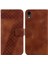 Iphone Xr Cüzdan Pu Deri Kabartmalı Desen Kart Yuvası Flip Telefon Kılıfı (Yurt Dışından) 1