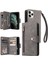 Iphone 11 Için Kılıf Pro Max Fermuar Cüzdan Kapak Kart Tutucu ile El Kayışı (Yurt Dışından) 1