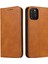 Iphone 14 Için Kılıf Pro Max Deri Folio Flip Case Manyetik Karbon Fiber (Yurt Dışından) 1