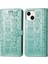 Iphone 14 Için Kılıf Kapak Kapak Kısa Kayış Deri Kılıf Karikatür Hayvanlar (Yurt Dışından) 1
