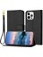 Iphone 12 Için Telefon Kılıfı Pro Max Flip Folio Pu Deri Litch Desen Cüzdan (Yurt Dışından) 1