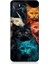 Oppo A16 Uyumlu Renkli Sevimli Kedi Yüzleri Desenli Silikon Kılıf 1