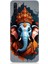 Oppo A91 Uyumlu Ganesha Ganeşa Desenli Silikon Kılıf 1