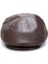 Erkek Hakiki Deri Kahverengi Şapka 524 1106 Lndn Spk SK23/24 Kahve Jumbo 3