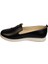 Yazkış Kadın Taba Siyah Fashıon Comfort Taban Günlük Ayakkabı 3