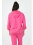 Kadın Büyük Beden Kanguru Cep Detaylı Eşofman Takımı 8026-24 3
