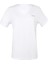 4m Wb V Neck 11CT126 4fx Kadın Günlük Tişört 101503846 Beyaz 1