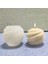 Küçük Boyutlu Stil El Yapımı Mumlar Için 3D Spiral Küre Aromaterapi Silika Jel Mum Kalıbı Sabun Kalıpları Silikon El Sanatları Mum Yapımı Malzemeleri Formu (Yurt Dışından) 3