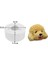 C Stili Teddy Köpek Kafası Silikon Mum Kalıp Dıy Aromaterapi Formu Alçı Kalıpları El Yapımı Mum Alçı Reçine El Sanatları Ev Dekorasyonu (Yurt Dışından) 1