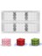 Noel Ağacı Stili 6 Kaviteler 3D Küp Pişirme Mus Kek Kalıbı Silikon Kare Kabarcık Tatlı Kalıpları Kek Tepsisi Bakeware Noel Mum Alçı Kalıp (Yurt Dışından) 2