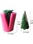 Hediye Kutusu Stili 3D Balmumu Noel Ağacı Mum Silikon Kalıp Arkadaşlar Için Noel Hediyesi Tatlı Jöle Dondurma Aromaterapi Mum Kalıpları (Yurt Dışından) 2