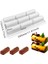 9 Delik Şerit Stili 3D Yeni Küp Pişirme Mus Kek Silikon Kalıp Dıy Soya Balmumu Mum Kalıpları Aroma Alçı Formları Mousse Tatlı Kek Bakeware Kalıp (Yurt Dışından) 1