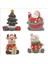 Geyik Tarzı 3D Noel Ağacı Şekli Silikon Noel Elk Mum Kalıpları Silikon Sabun Kalıp Kardan Adam Kek Kalıpları Ev Için Noel Süslemeleri (Yurt Dışından) 2