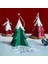 L Tarzı Noel Dekorasyon Dıy El Yapımı Mum Kalıp Aroma Mum Yapımı Malzemeleri Büyük Üç Boyutlu Noel Ağacı Akrilik Kalıp (Yurt Dışından) 4