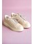 Cilt-Tekstil Garnili Sneakers Bej 3