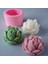 No.7 Tarzı Aromaterapi Mum Silikon Kalıp 3D Lotus Çiçeği Şekli Sabun Silikon Kalıp Dıy (Yurt Dışından) 3