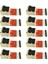 Ethernet Krikoları Için 10X RJ45 8-P Pim Konektörleri ve Koparma Adaptör Kiti (Yurt Dışından) 1