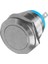 19MM Düz Su Geçirmez Anlık Metal Itme Düğmesi Anahtarı 3A/250VAC 1no (Yurt Dışından) 1