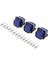 3pcs 40A 5 Pin Rölesi Terminalli Terminal Tutucu Soketi Araba Alarm Işık Kontrolü (Yurt Dışından) 4