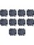 10PCS Yama Buzzer Smd Buzzer 8.5X8.5X3MM 3V 16 Ohm -Thin Piezo Tipi (Yurt Dışından) 2