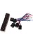 10PCS Dc 12 80 Amp Spst Automotiv Röle W/ Kablolar ve Kablo Demeti Soketi 4pin (Yurt Dışından) 2