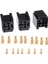3pcs 80A 5 Pin Rölesi Terminalli Terminal Tutucu Soketi Araba Alarm Işık Kontrolü (Yurt Dışından) 1