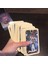 Mistik Manga Stili Tarot Kahin Kartı Gizemli Kehanet Çizgi Roman Tarot Kartı Kadın Kız Kart Oyunu Masa Oyunu Ingilizce Pdf Kılavuzu ile Oyun Kartları (Yurt Dışından) 4