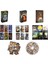 Sihirbazlar Tarot Stili 78 Kart Güverte Gizli Tarot Tam Ingilizce Oracle Kartları Gizemli Kehanet Kader Aile Partisi Masa Oyunu (Yurt Dışından) 5