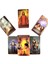 Thelema Tarot Stili Yeni Yüksek Li Arcanum Tarot Kartları Fal Rehberliği Arkadaş Partisi Için Pdf Rehberi ile Kehanet Güverte Tahta Oyunu Anlatıyor (Yurt Dışından) 2