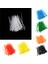 100 Adet 3X100MM Naylon Plastik Renkli Kablo Tel Organizatör Zip Kravat Kablosu Askısı (Yurt Dışından) 3