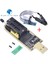 Tzt Orijinal CH341A 24 25 Serisi Eeprom Flash Bıos USB Programcı Modülü + Soıc8 Sop8 Test Klipsi Eeprom 93CXX / 25CXX / 24CXX (Yurt Dışından) 1