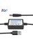 USB Dönüştürücü Dc 5V Dc 9V/12V 1A USB Şarj Güç Boost Yükseltme Kablosu Yükseltme Adaptör Kablosu Boost Trafo Bileşeni ile (Yurt Dışından) 2