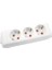 Viko Multi-Led Üçlü Priz Topraklı Çocuk Korumalı Klemensli-Beyaz - 8691138221775 1