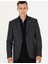 Erkek Antrasit Slim Fit Yün Karışımlı Ceket 50272754-VR006 3