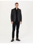 Erkek Antrasit Slim Fit Yün Karışımlı Ceket 50272754-VR006 4