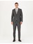 Erkek Kahverengi Çizgili Ex.Slim Fit Takım Elbise 50272707-VR029 1