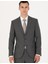Erkek Kahverengi Çizgili Ex.Slim Fit Takım Elbise 50272707-VR029 4