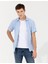 Erkek Açık Mavi Regular Fit Kısa Kollu Gömlek 50267433-VR003 1
