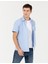 Erkek Açık Mavi Regular Fit Kısa Kollu Gömlek 50267433-VR003 3