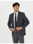 Erkek Füme Ekstra Slim Fit Yün Karışımlı Blazer Ceket 50273154-VR058 1