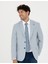 Erkek Açık Mavi Slim Fit Ceket 50273166-VR003 3