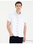 Erkek Açık Lacivert Slim Fit Kısa Kollu Gömlek 50269453-VR059 1